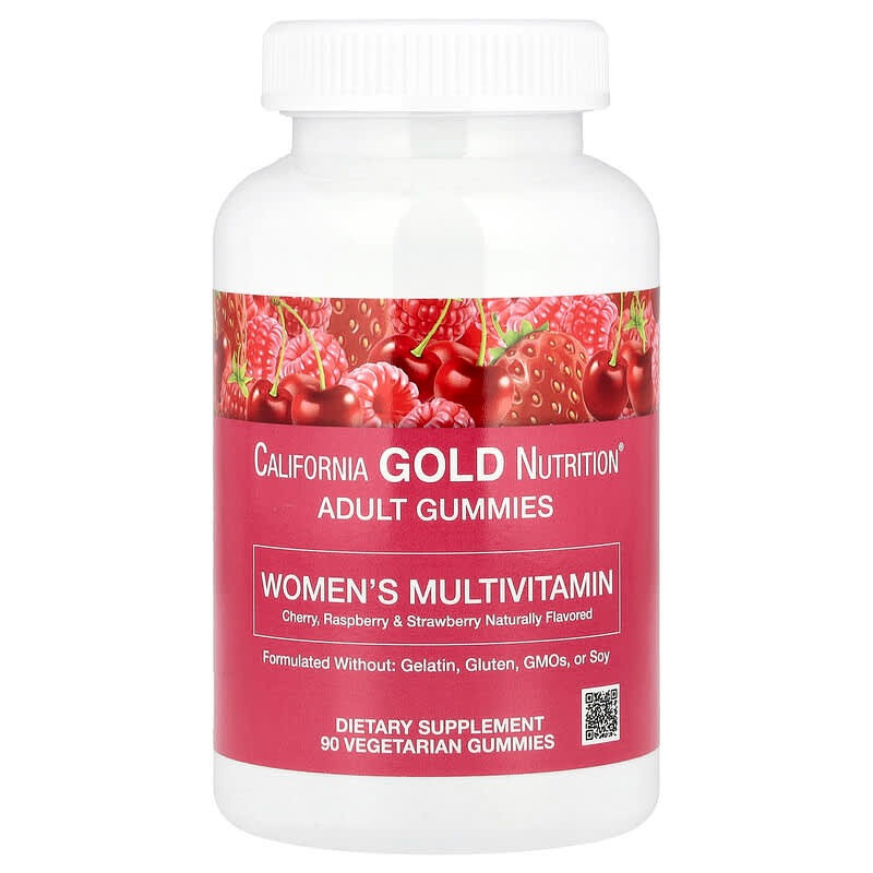 Мультивітамінний комплекс для жінок California Gold Nutrition 90 мармеладок, фото 1