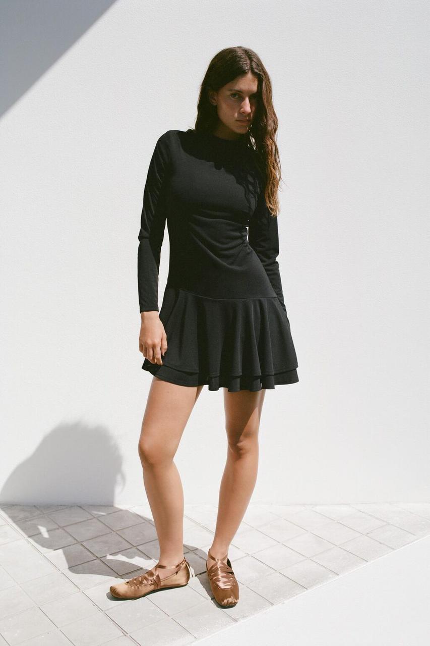 Сукня комбінезон з воланами Zara (3152/286/800) розм. XS, фото 1