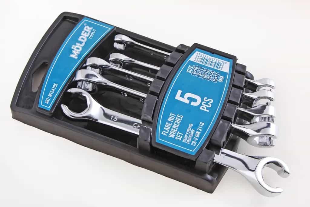 Набір ключів накидних розрізних 5 од. "Molder"