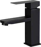 Змішувач для раковини Kelleria Kitchen Faucet Одноважільний чорний змішувач для гарячої та холодної води