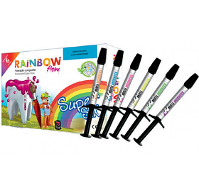 RAINBOW FLOW Super Six (Рейнбоу Флоу - набір кольорових композитів) Cerkamed