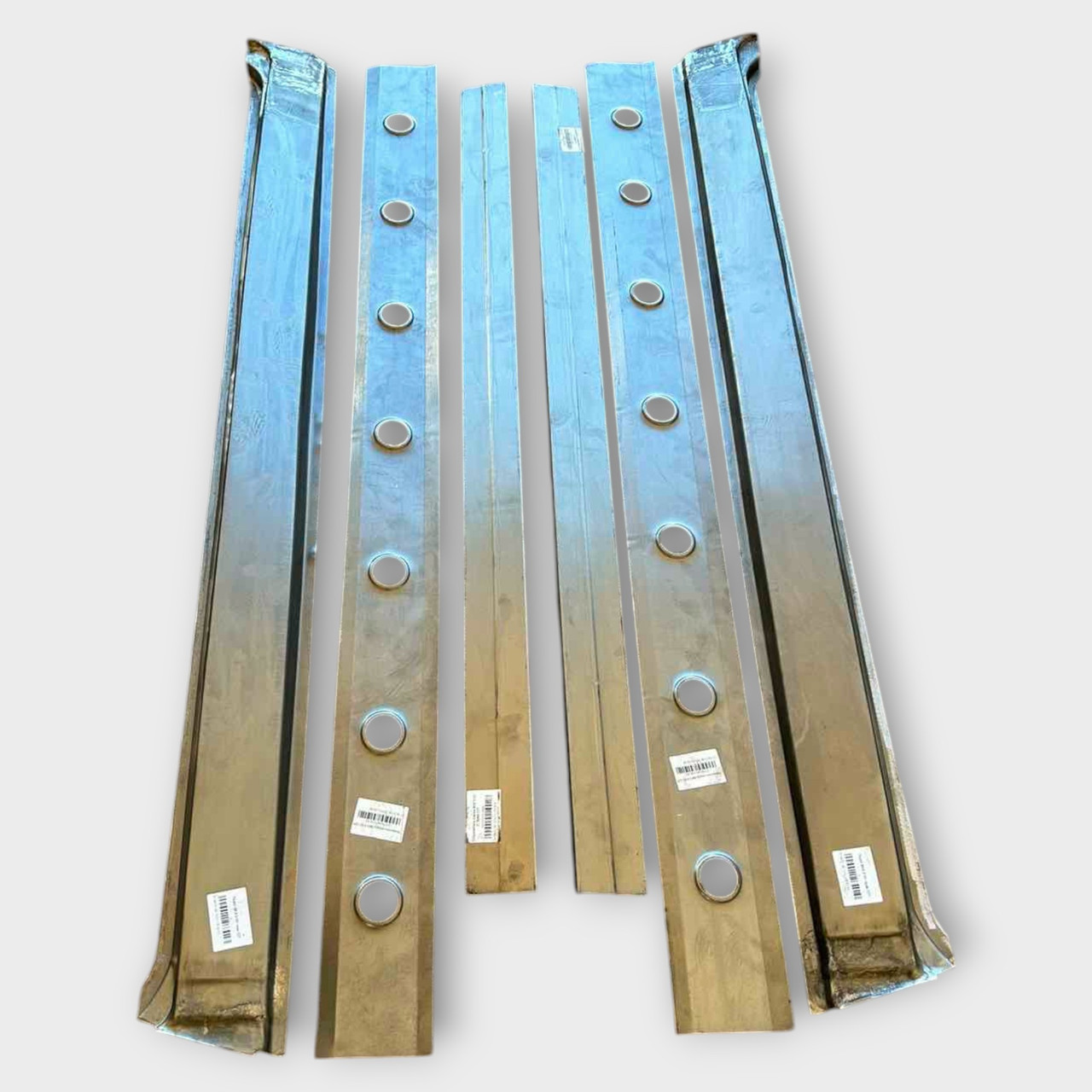 Пороги ВАЗ 2101,02,03,04,05,06,07 у зборі (короб+підсилювач+з єднувач 6 частин) Україна, фото 1