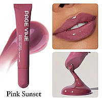 Зволожуючий блиск для губ Peptide Lip Tint PAGE VINE, (Pink sunset), 12 мл