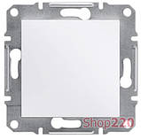 Заглушка Шнайдер Асфора біла EPH5670121, фото 2