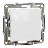 Вимикач одноклавішний перехресний Шнайдер Асфора білий EPH0570121