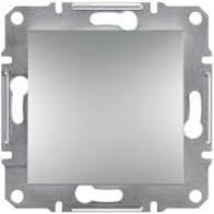 Кнопка Шнайдер Асфора Алюміній EPH0700161, фото 1