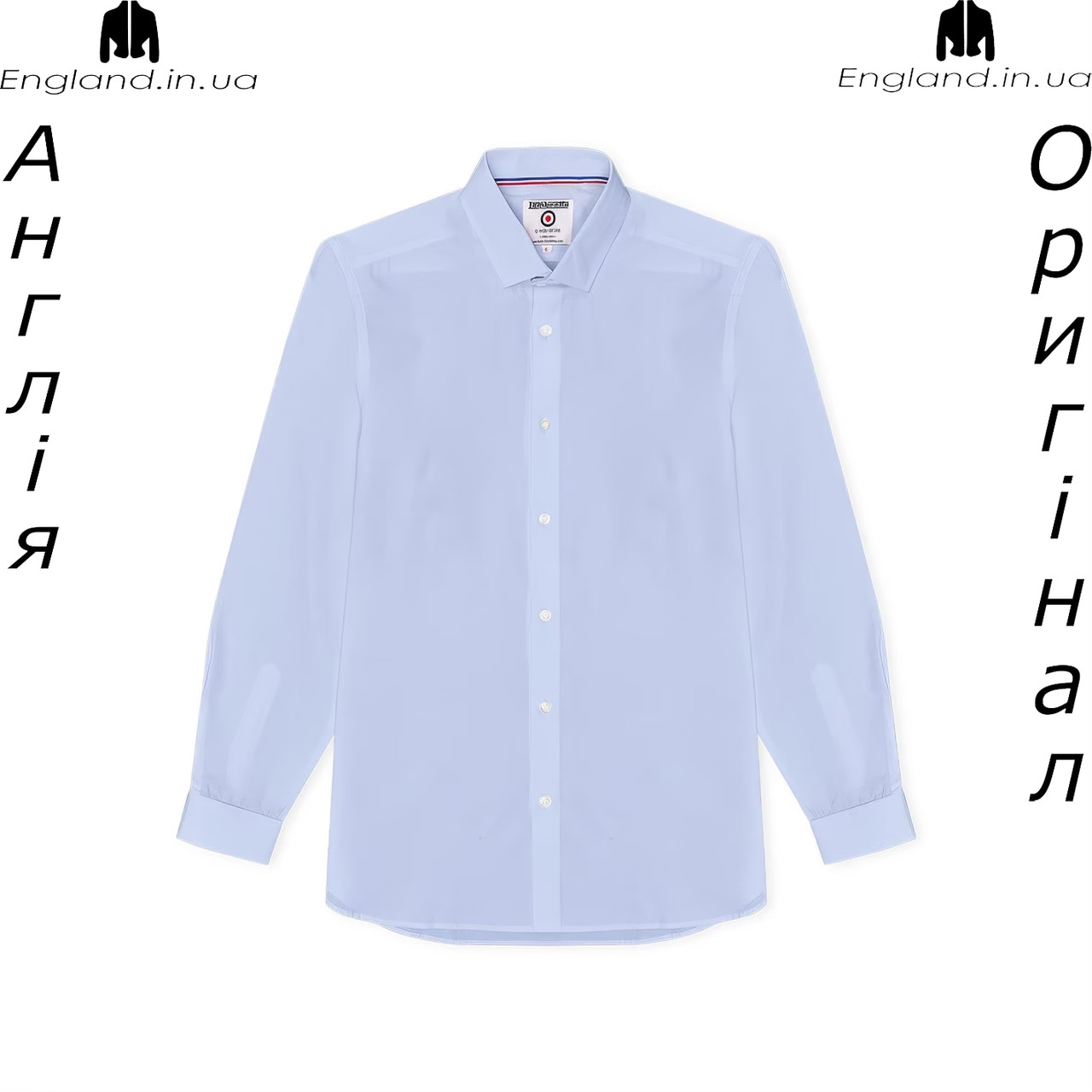 Сорочка чоловіча Lambretta (Ламбретта) з Англії - на довгий рукав, фото 1