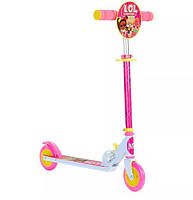 Дитячий самокат LOL Girls, рожевого кольору