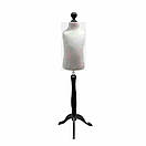 Манекен Кравецький Дитячий 3-12 місяців Чорний Білий пінопластовий на дерев'яній ніжці ,для шиття, фото 4