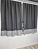 Кухонний комплект штор "Орфей" Графіт, фото 8