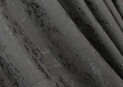 Шторна тканина льон мармур, колекція "Pavliani". Колір графітовий. Код 1176ш