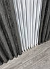 Шторна тканина льон мармур, колекція "Pavliani". Колір графітовий. Код 1176ш, фото 10