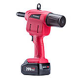 Акумуляторний пістолет для заклепок Worcraft CRG-S20Li без АКБ і ЗП, 10кН, фото 5