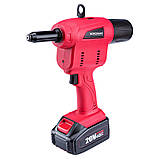 Акумуляторний пістолет для заклепок Worcraft CRG-S20Li без АКБ і ЗП, 10кН, фото 6