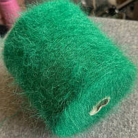 Пряжа мохерова Quebec Lanificio dell Olivo для павутинок, 181 зелений