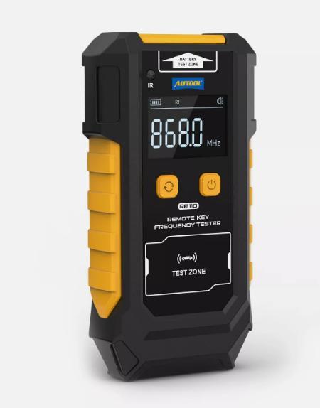 AUTOOL RE110 Тестер частоти автомобільного ключа CR2032,CR2025 Інструмент для перевірки ключа 315,433,868,902