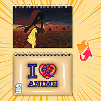 Блокнот А6 на пружині в клітинку 48 арк. 5 Centimeters Per Second / 5 сантиметрів за секунду 012