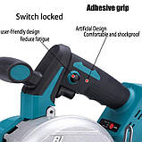 Пила дискова акумуляторна на 10 вузлів 9715, фото 5