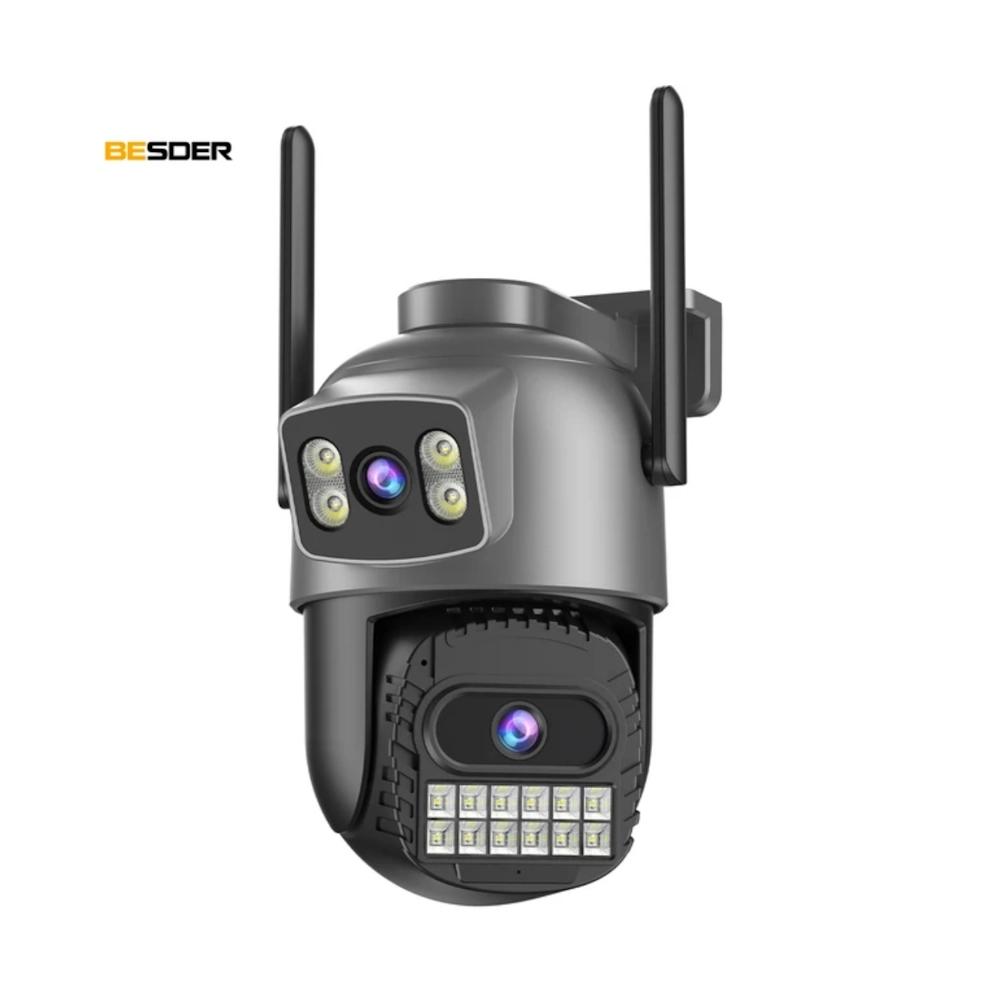 Вулична камера відеоспостереження Besder A22YQ 15MP Wifi PTZ DC12V 2 A A22YQ-10MP-EU