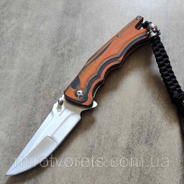 Нож складной Corsar Jinjunlang с темляком jl-18b: купить Black