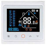 Термостат з ZigBee керуванням Tervix Pro Line для водяної/електрічної теплої підлоги, датчик 3 м (117131), фото 3