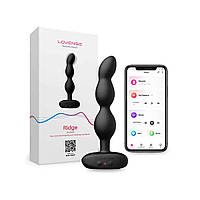 Анальная цепочка Lovense Ridge с вибрацией, вращением и смарт управлением