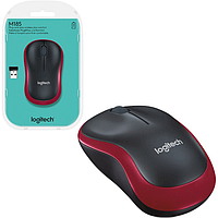 Миша Logitech M185 Wireless Red