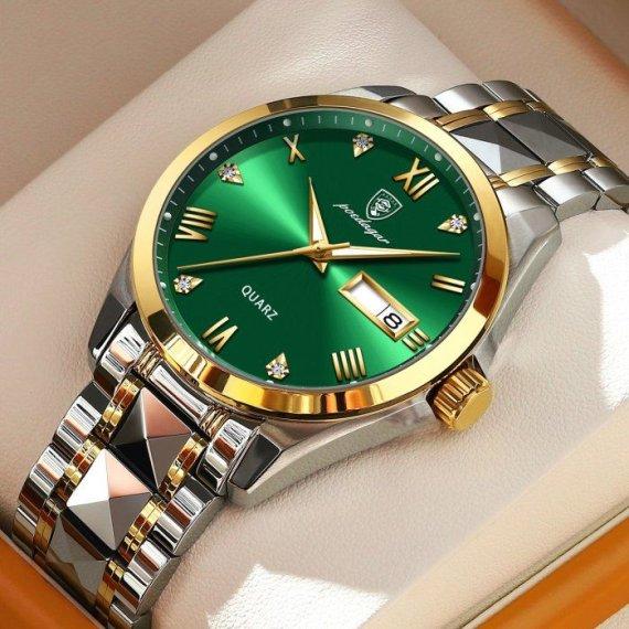 Чоловічий наручний класичний годинник Poedagar Omega, фото 1