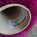 Пряжа мохерова Quebec Lanificio dell Olivo, 1131 пурпуровий меланж на чорній основі, фото 3