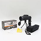 Монокуляр 40x60 з триногою та кліпсою для смартфону TELESCOPE KL-1040 / Монокль для телефону / Підзорна труба, фото 10