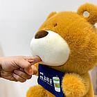 М'яка іграшка Ведмедик 30 см з табличкою кави / Плюшевий ведмедик / Іграшка обіймашка / Дитяча плюшева іграшка, фото 7