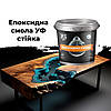 Гнучка Епоксидна смола 100/30 1 кг УФ стійка, фото 8