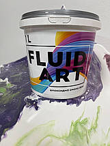 Fluid art епоксидна смола 1кг (смола+відп) 4 кольори, фото 3