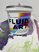 Fluid art епоксидна смола 1кг (смола+відп) 4 кольори, фото 5