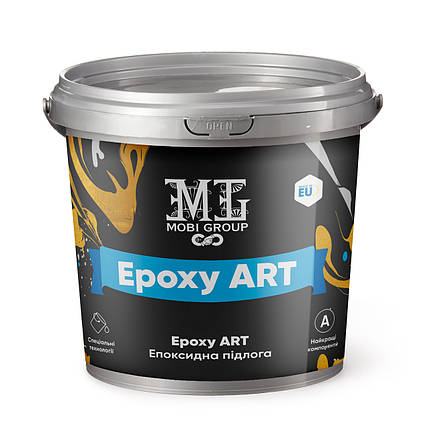 Епоксидна смола для підлоги Epoxy ART 10 кг слонова кістка, фото 1