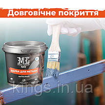 Епоксидна фарба для металу світло-сіра  4.5  кг, фото 5