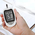 Вимірювач цукру в крові + 50 тестів, від батарейки, JD-92 / Глюкометр / Апарат для вимірювання цукру, фото 4