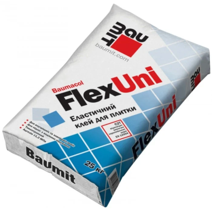 Baumit FlexUni Клей для каменю водостійкий морозостійкий (25 кг)