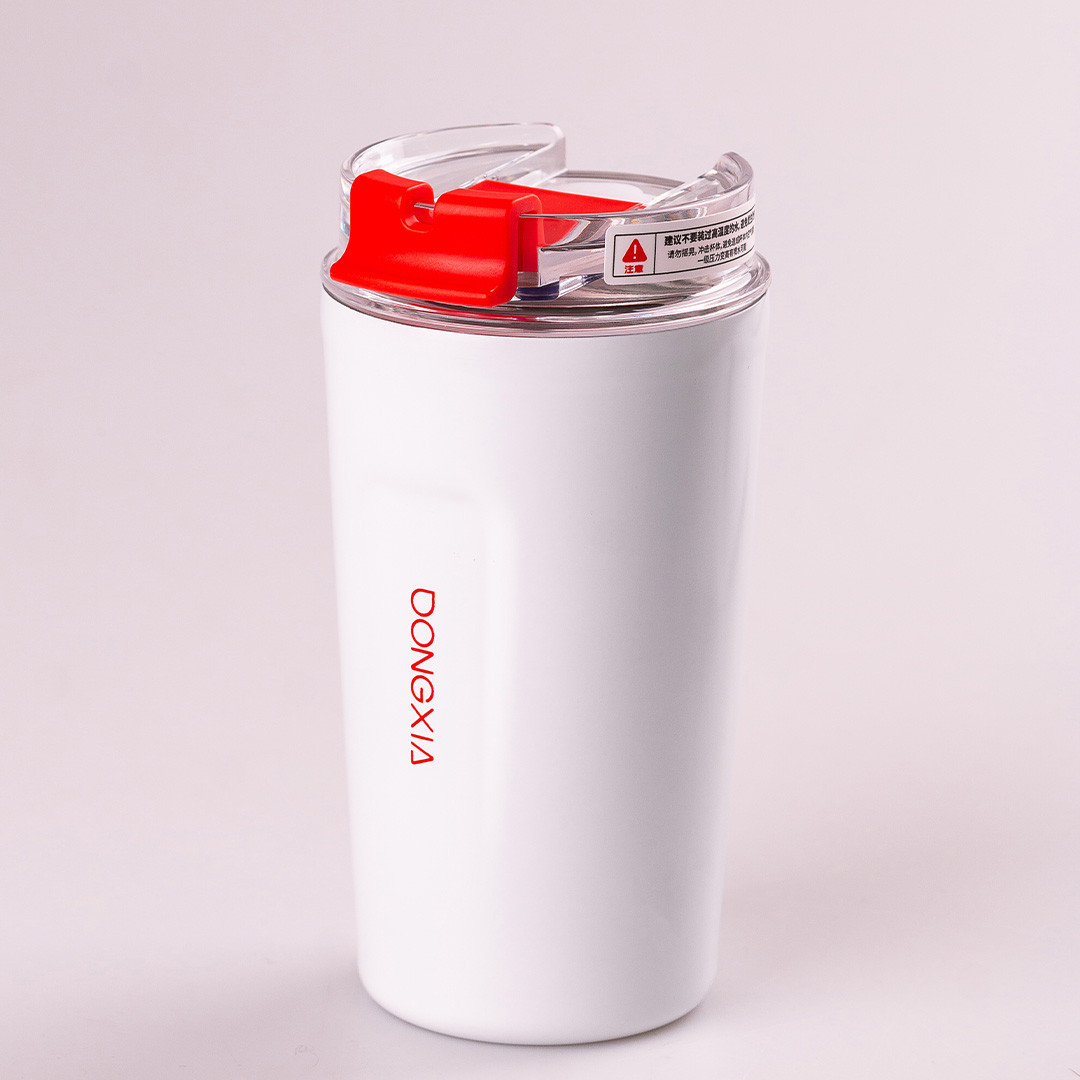 Термокружка 300 мл с трубочкой из нержавеющей стали с крышкой на ...