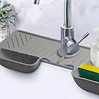 Силіконовий килимок для мийки 45,5х16х4,5см Drain pan / Килимок для раковини / Зливний килимок для змішувача, фото 10