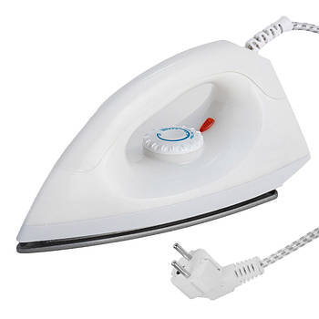 Праска з тефлоновим покриттям, 1000Вт, Royal Deluxe Dry Iron 2003A / Праска з регулятором температури