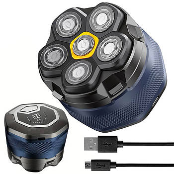 Електробритва акумуляторна, від USB, XO CF21 / Бездротова електробритва / Чоловіча бритва на акумуляторі