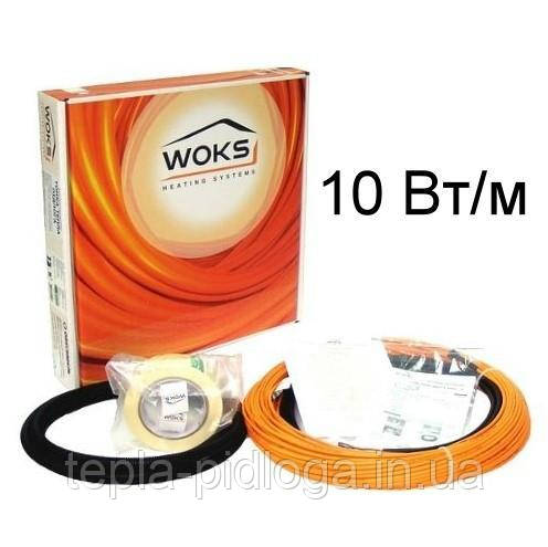 11.5 М 110 Вт (1.1м²) при кроці 10см. Нагрівальний кабель WOKS-10 Оновлена серія