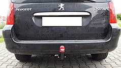 Фаркоп Peugeot 307 SW 2002-2008 (Пежо 307 універсал) без зняття бампера