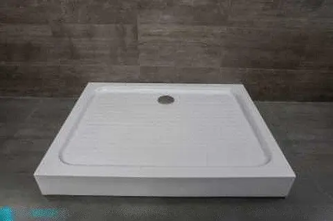 Душовий піддон SunStar 90х90х12 см акриловий квадратний на ніжках із сифоном у комплекті