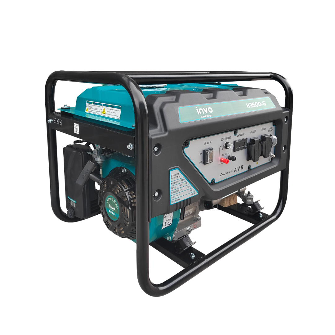 Генератор бензиновий INVO H3500-G 2.8/3.0 кВт з ручним запуском