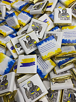Шоколадки 6 грамів з логотипом