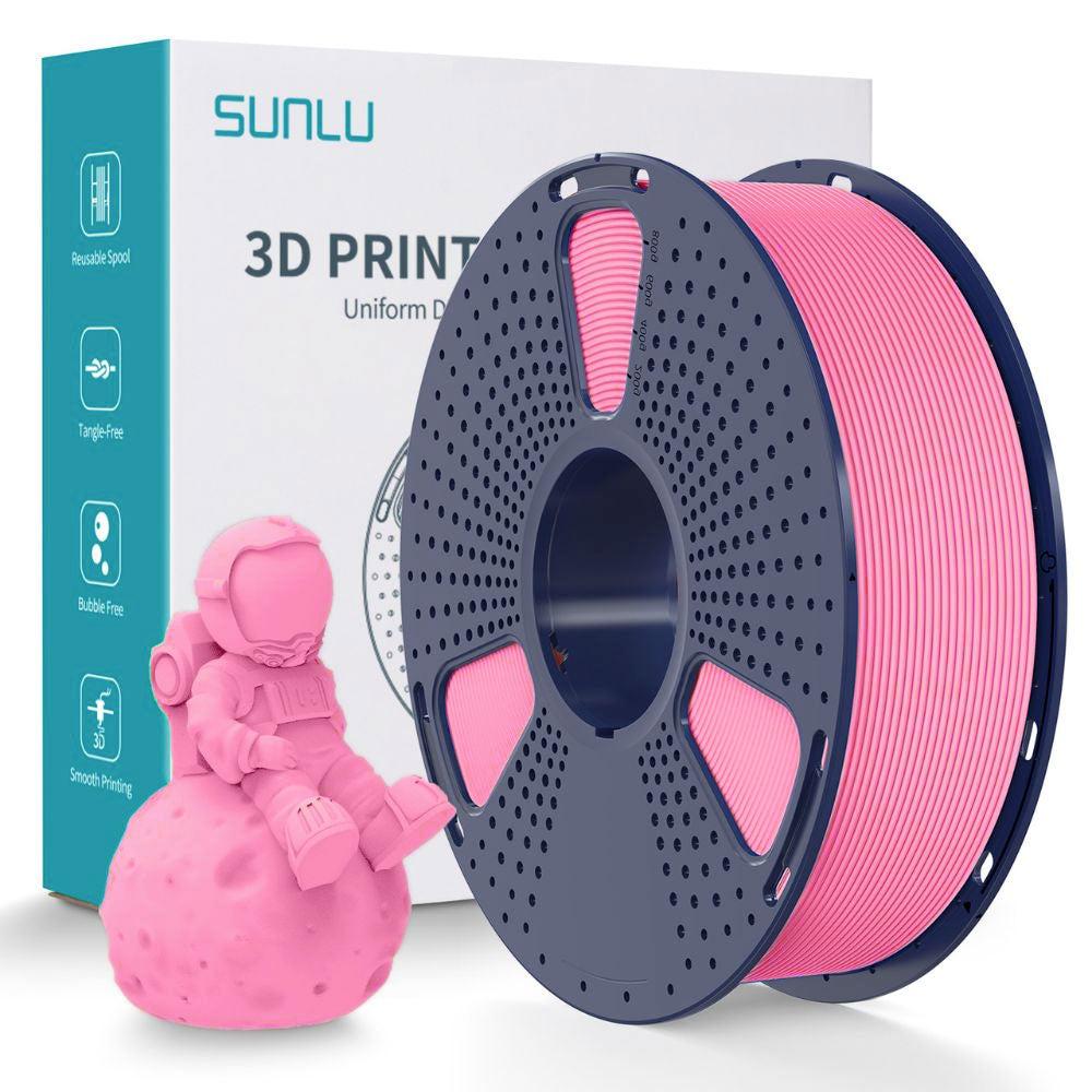 Пластик филамент SUNLU PLA Matte Pink (04441014Z), 1.75mm, 1kg, Рожевий