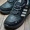 Чоловічі шкіряні кросівки демісезонні чорні з натуральної шкіри для чоловіків на весну осінь, розмір 40 41 42 43 44 45, фото 4