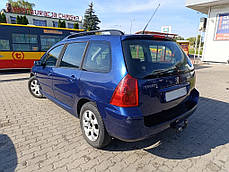 Фаркоп Peugeot 307 SW 2002-2008 (Пежо 307 універсал) без підрізу бампера, фото 3